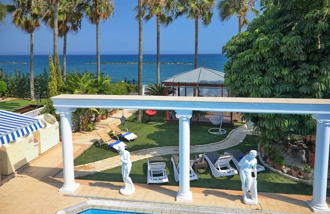 Limassol Beachfront Holiday Villa-1