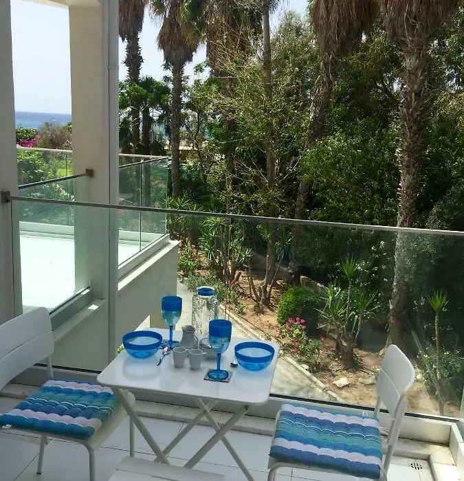 Modern Seaview Beach Studio Limassol-1