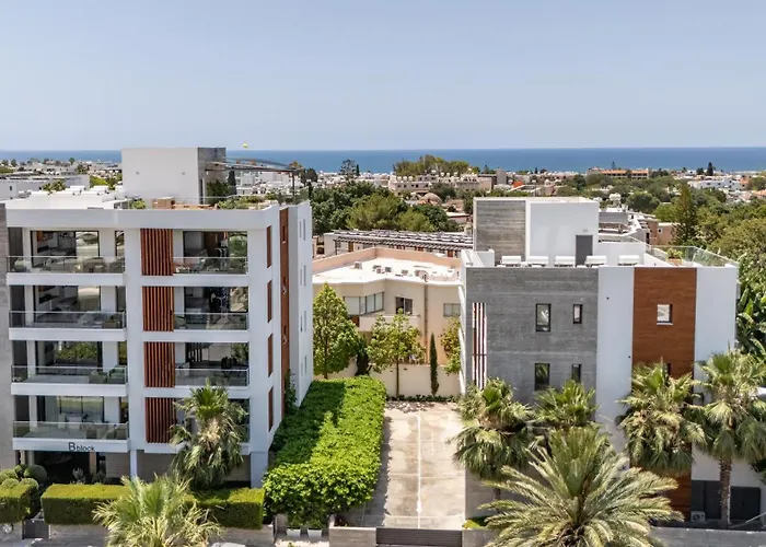 Sofia Luxury Residence - Premium Apartments With Pool & Bbq, Rooftop Terrace, 5 Min To Sea Paphos