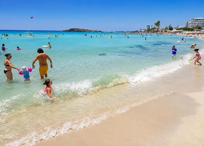 Nissi Golden Sand Lovely One Bedroom Apartment With Spacious Terrace And Free Parking Ayia Napa