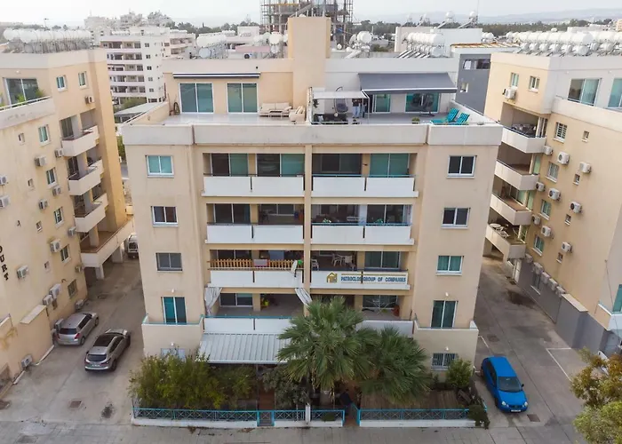Appartement The Coral Penthouse à Larnaca acceptant les animaux